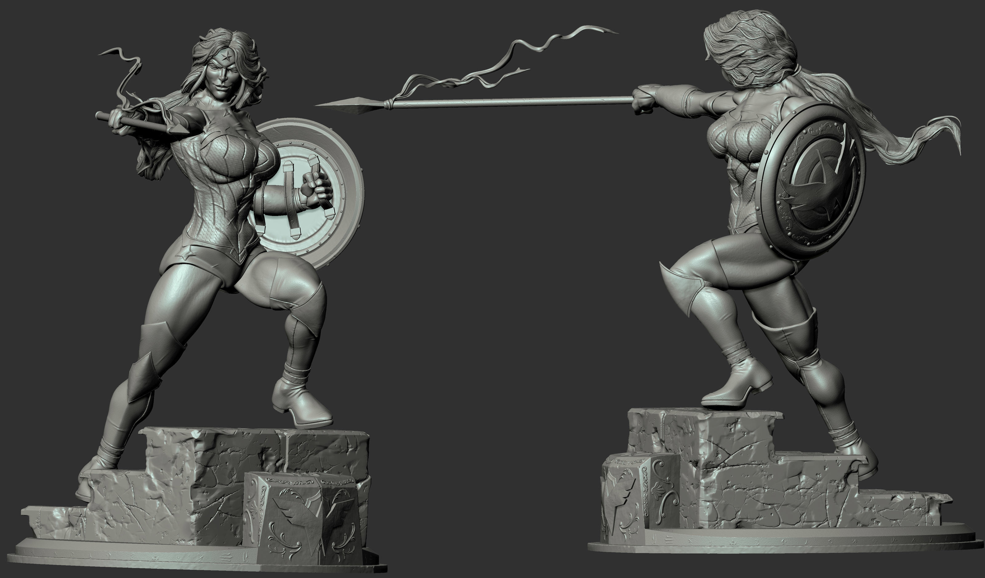 Wonder Woman - War 3D print model_5