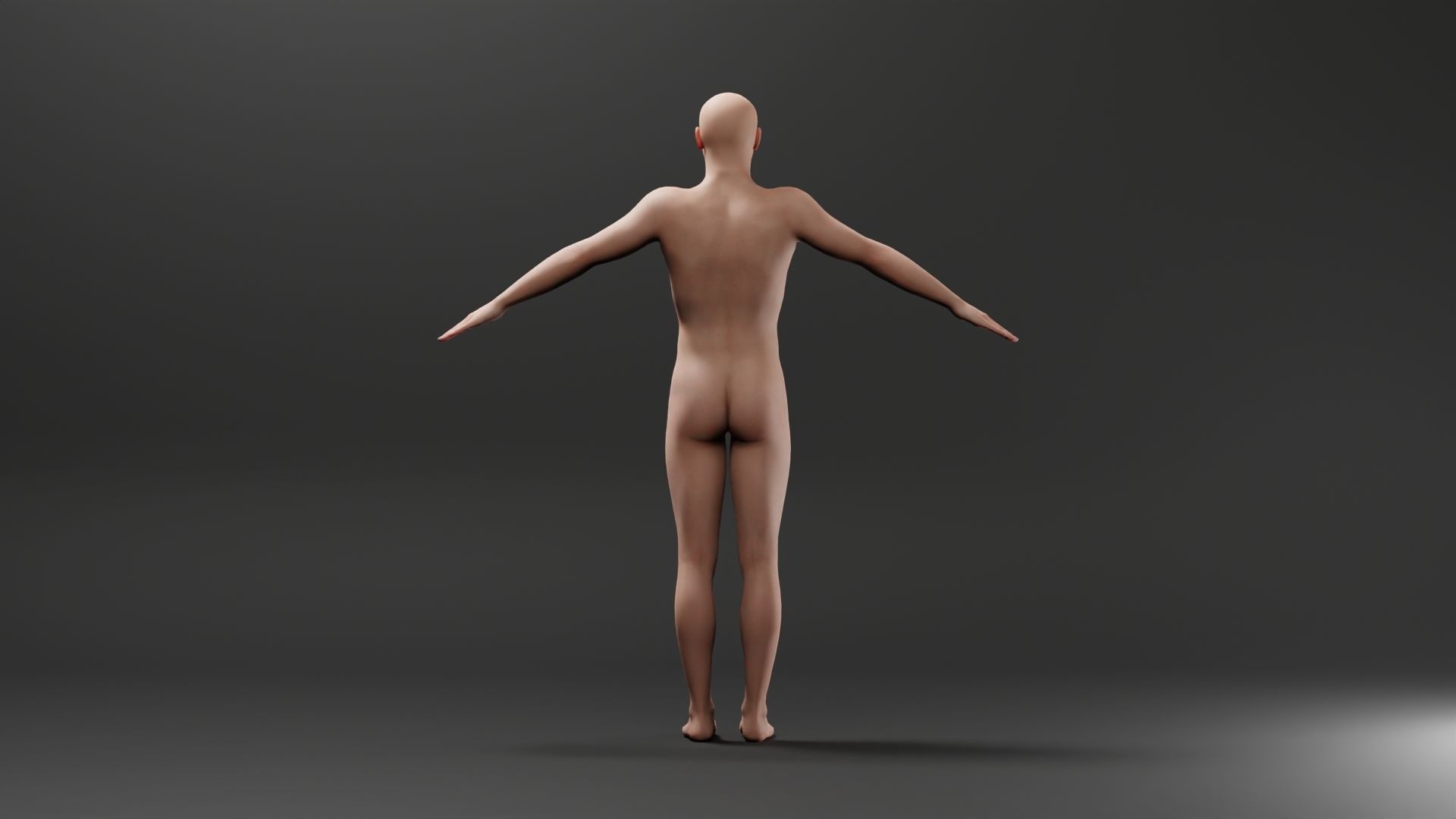 Realistic Male Character - Bongie 3D model_3