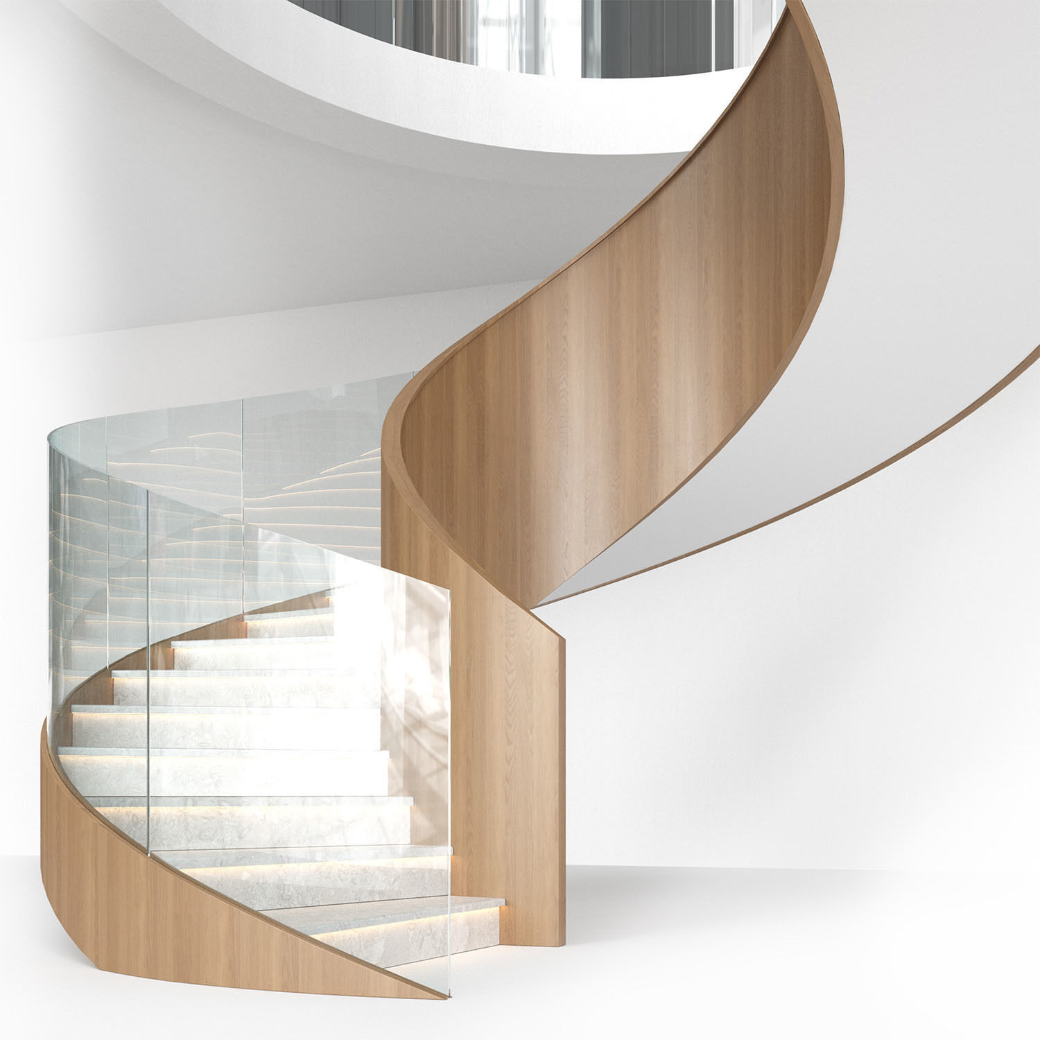 spiral interior stair 02 3D model_1
