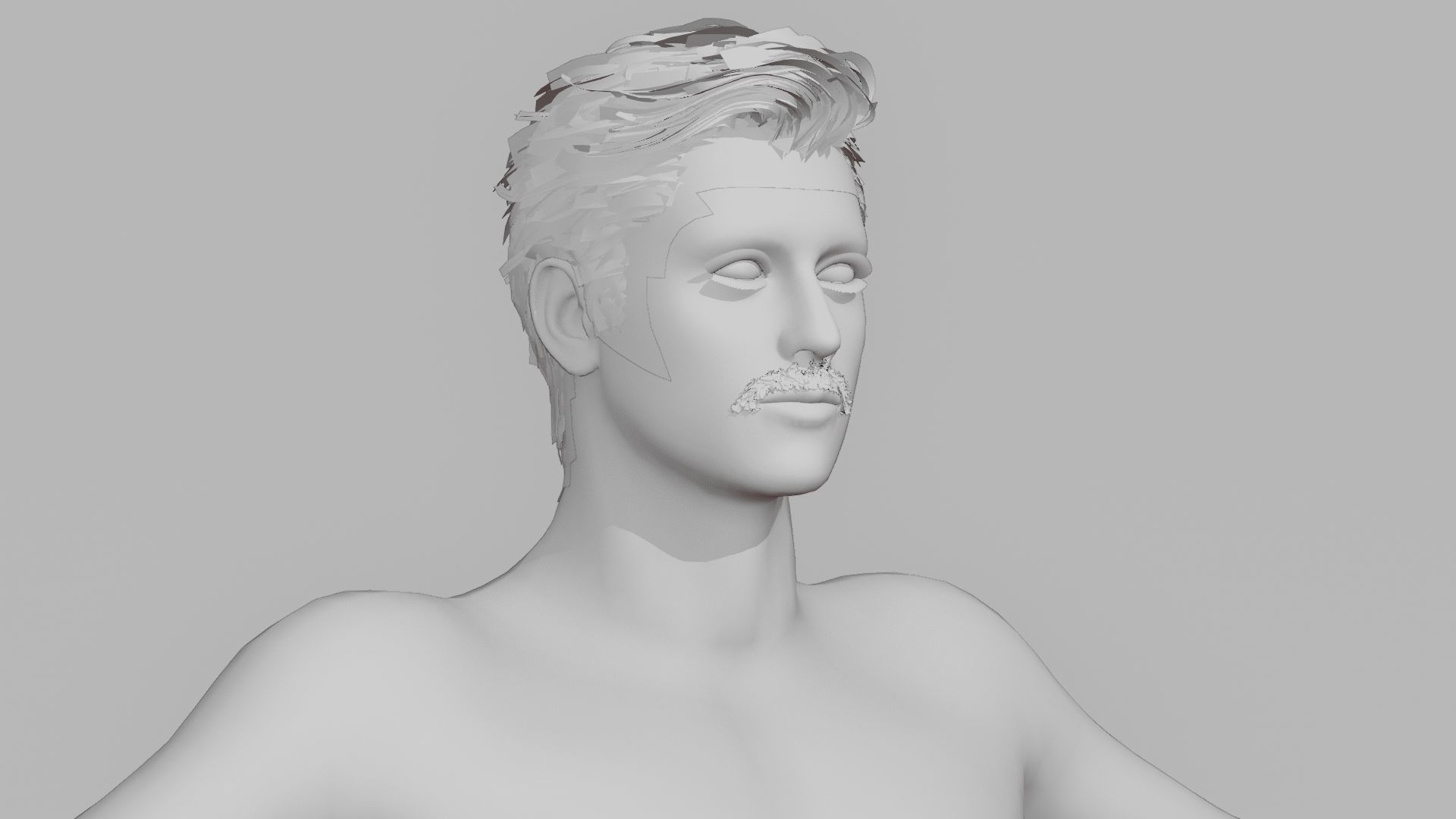 Realistic Male Character - Dave 3D model_5