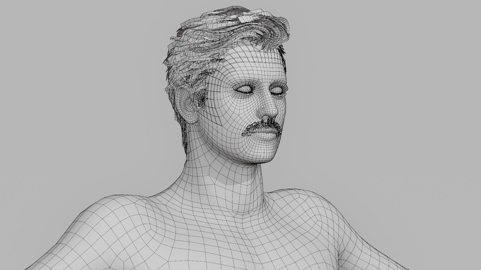 Realistic Male Character - Dave 3D model_15