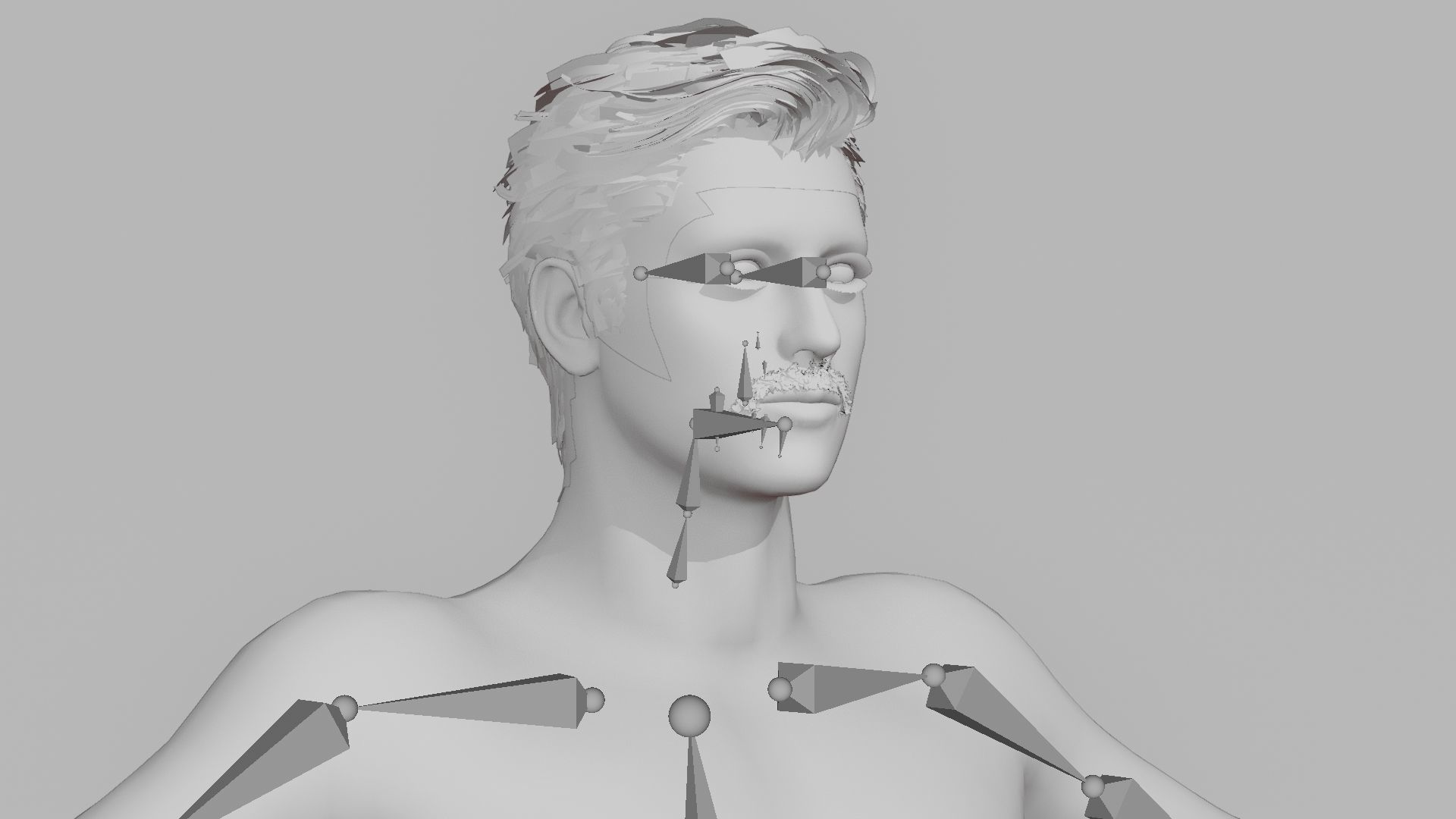 Realistic Male Character - Dave 3D model_10