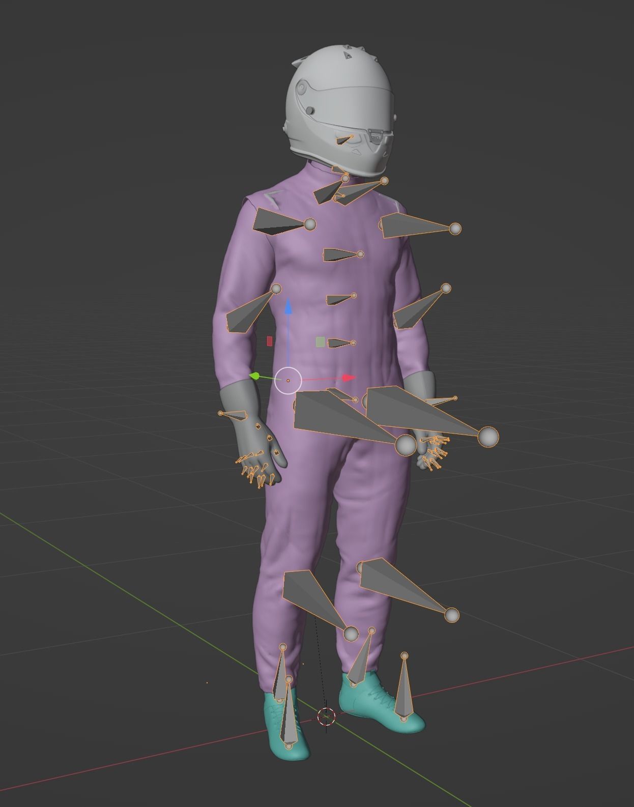 Max Verstappen Red Bull Racing 2023 3D Model 3D model_7