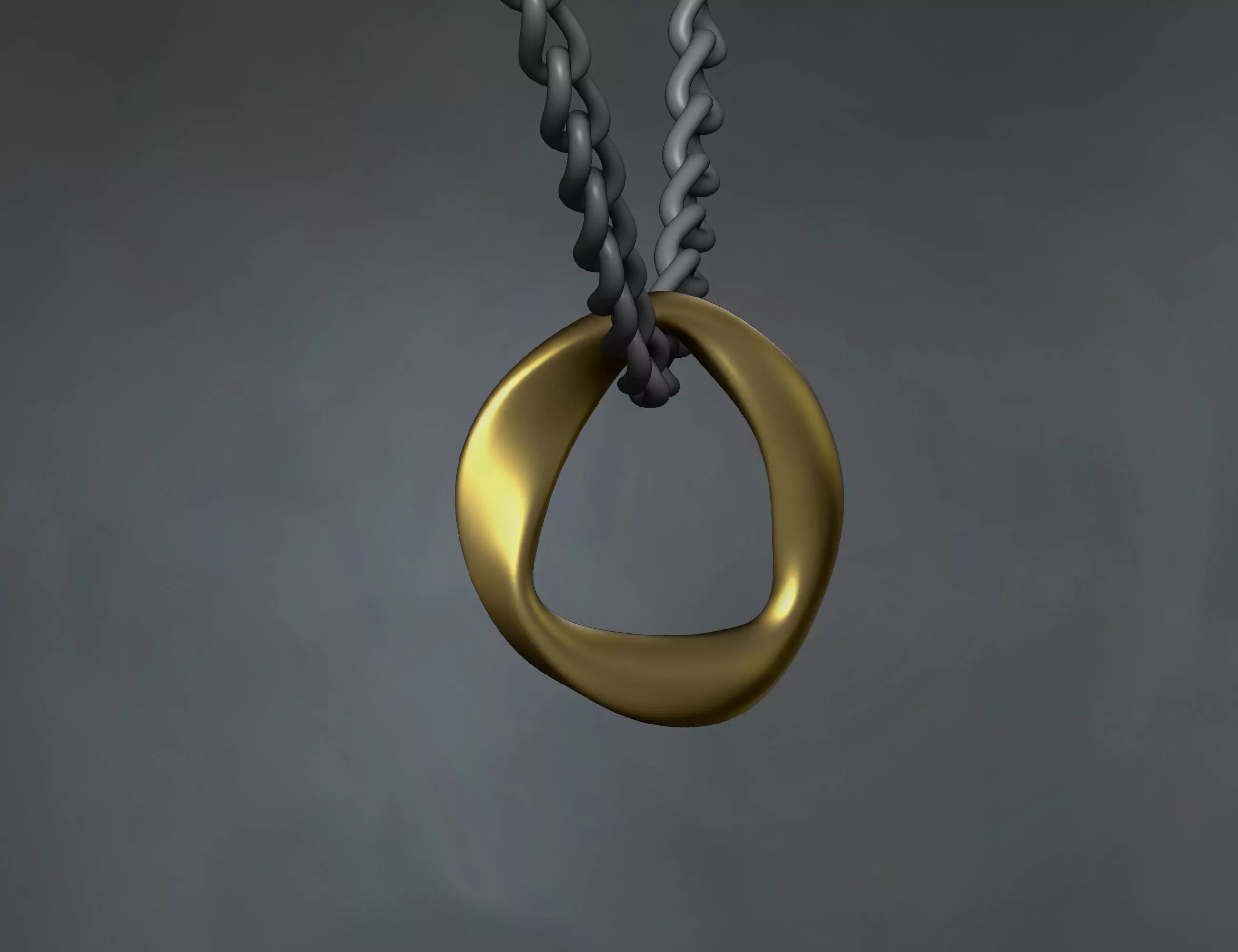 wave necklace Free 3D print model