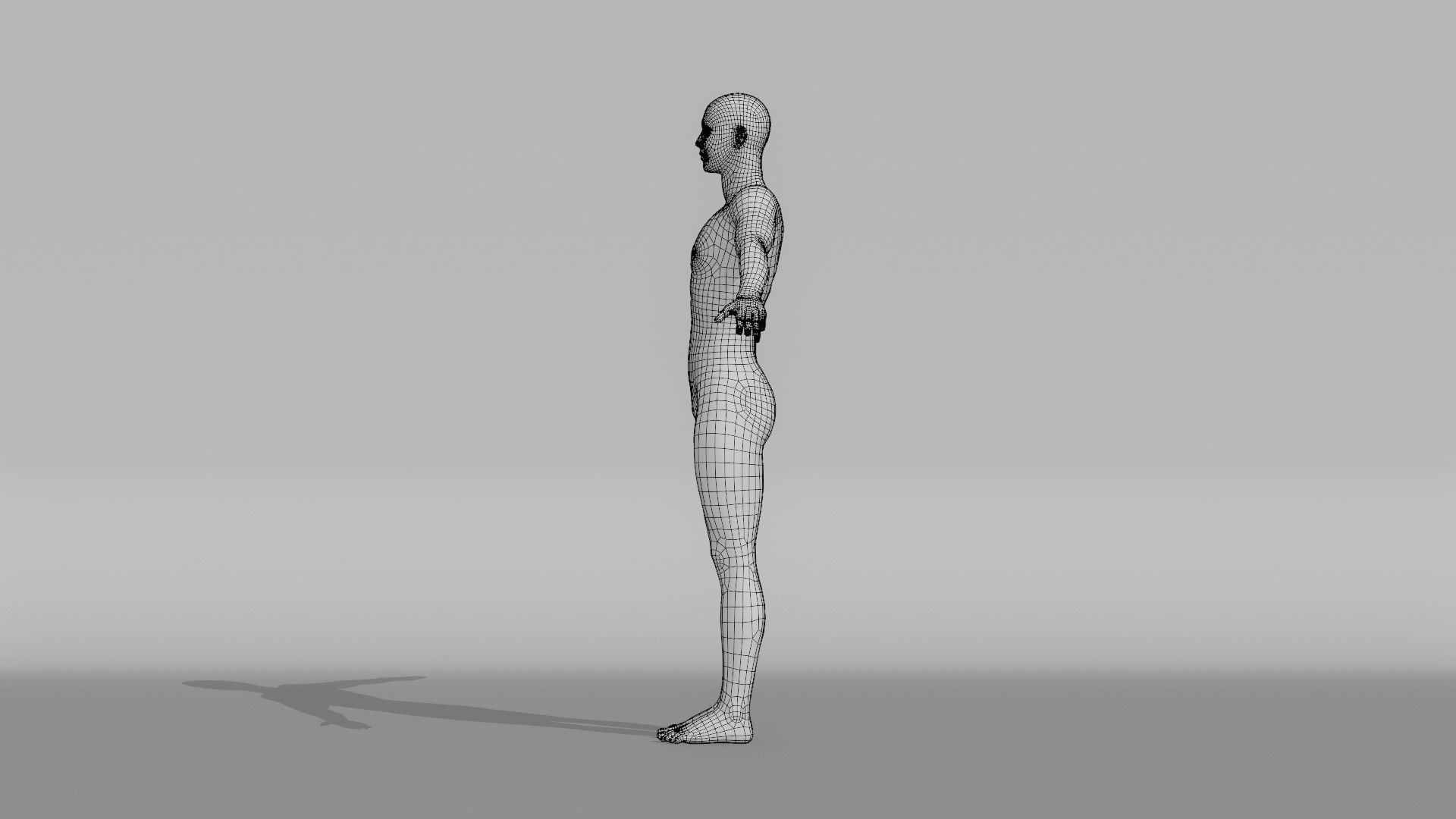 Realistic Male Character - Yan-Ming 3D model_19