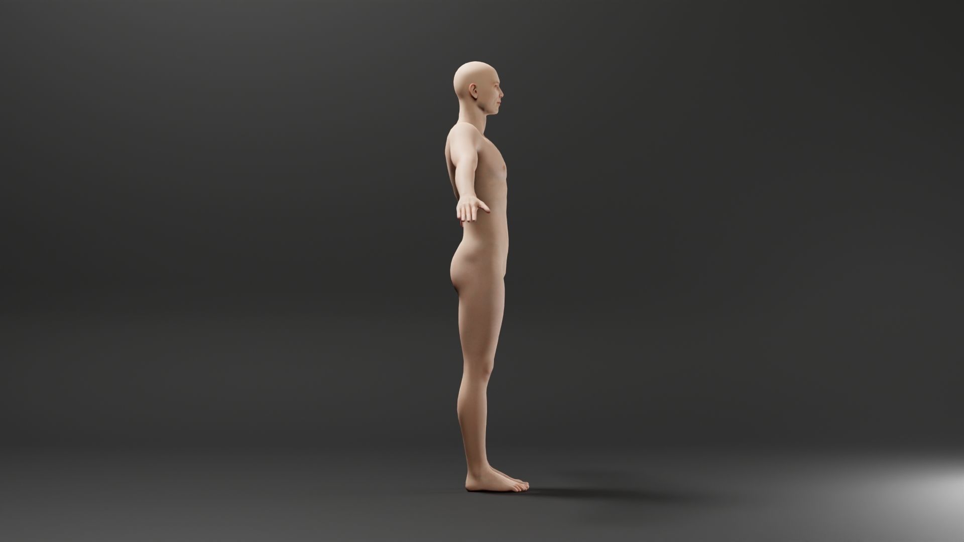 Realistic Male Character - Yan-Ming 3D model_2