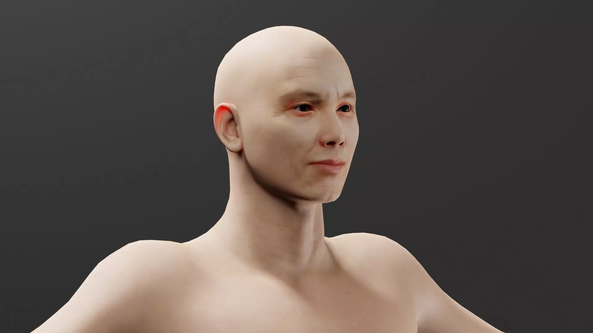 Realistic Male Character - Yan-Ming 3D model_0