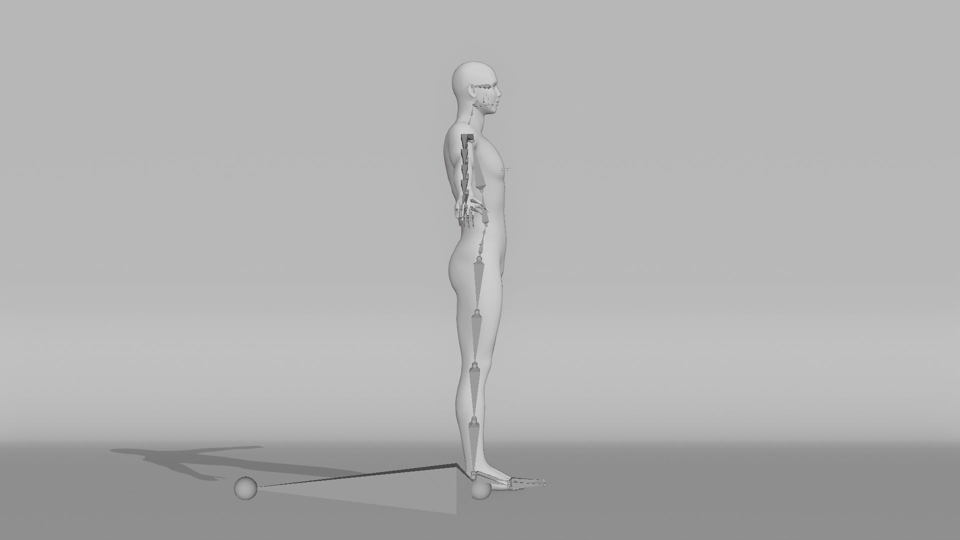 Realistic Male Character - Yan-Ming 3D model_12