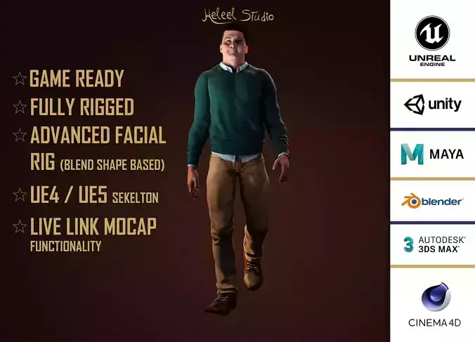 High Quality Man 40s Middle Age