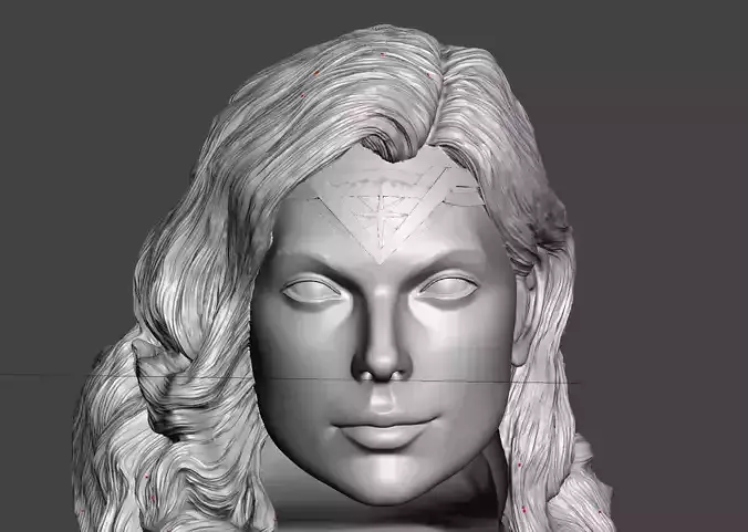 Wonder Woman Gal Gadot headsculpt