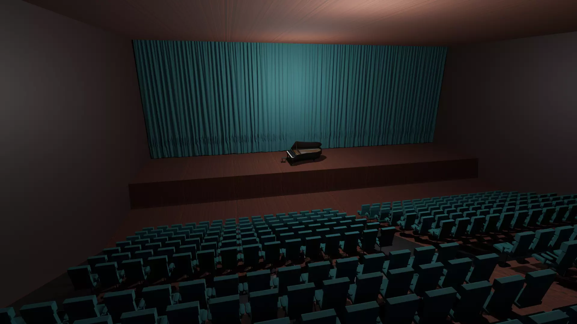 Opera House Low-poly 3D model_0