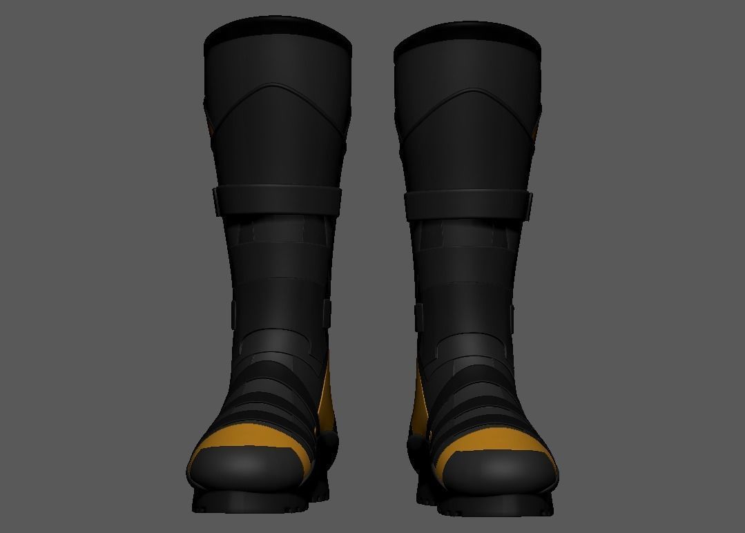 SuperHero Boots 3D print model_1
