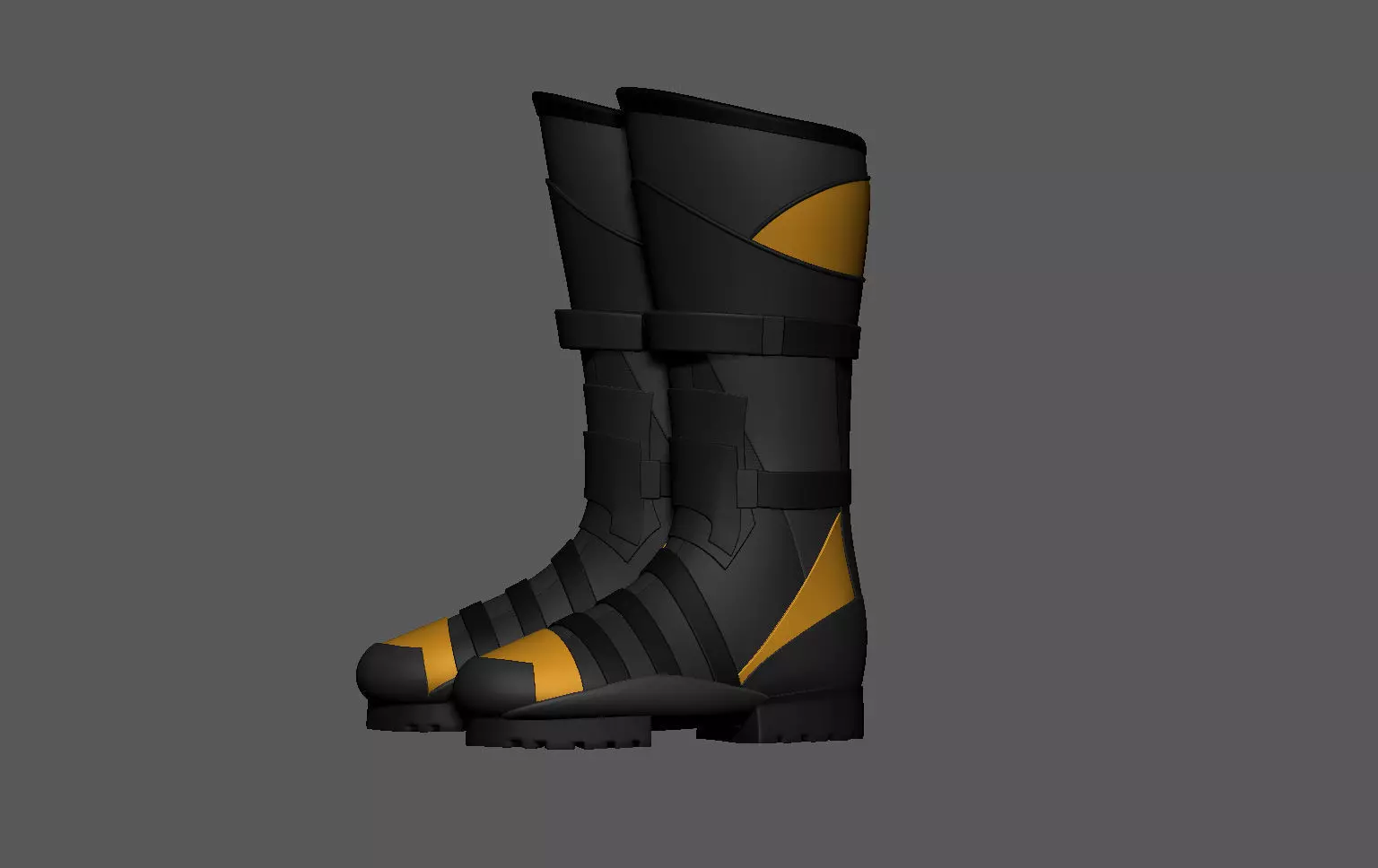 SuperHero Boots 3D print model_0