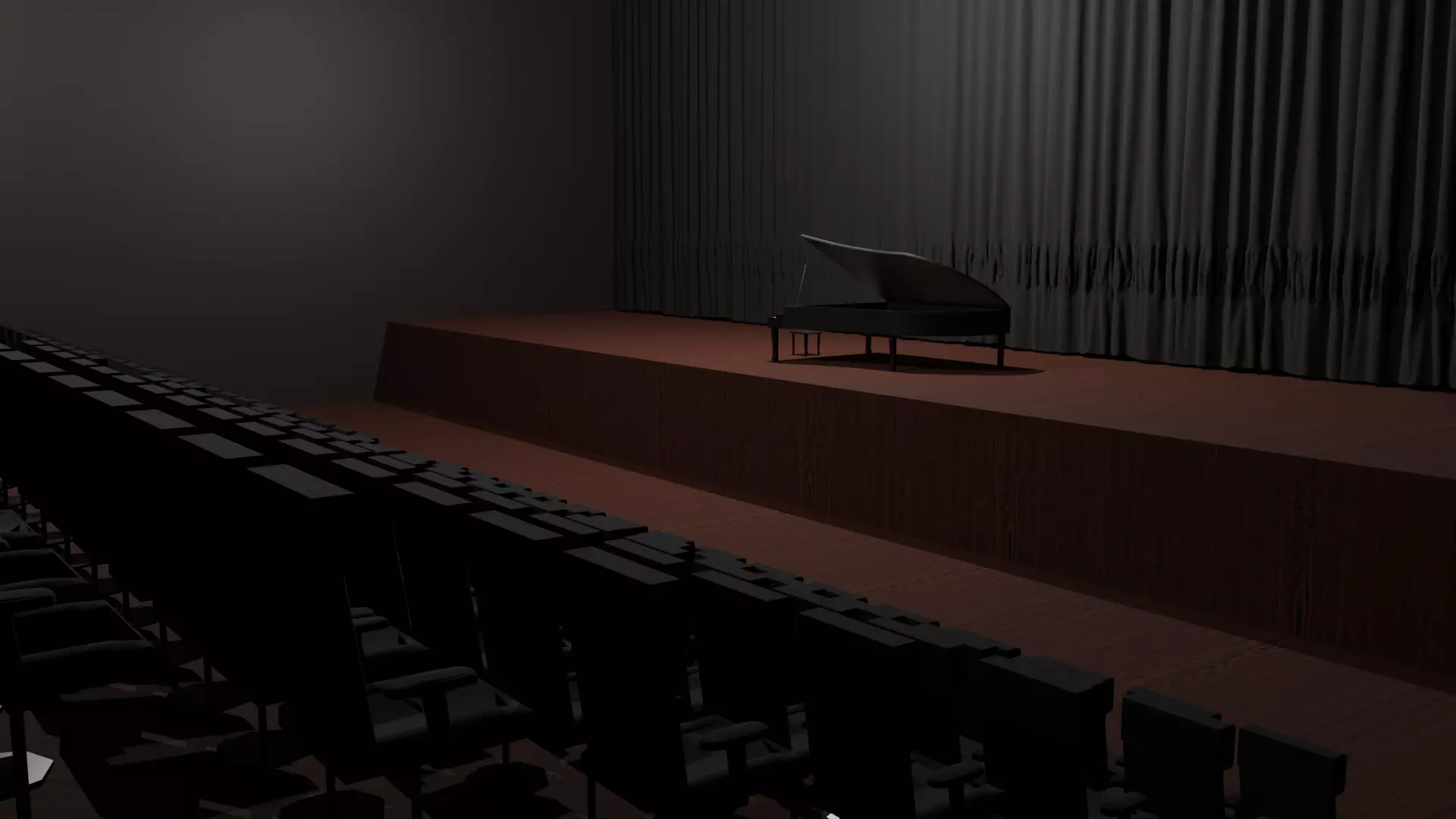 Opera House Low-poly 3D model_0