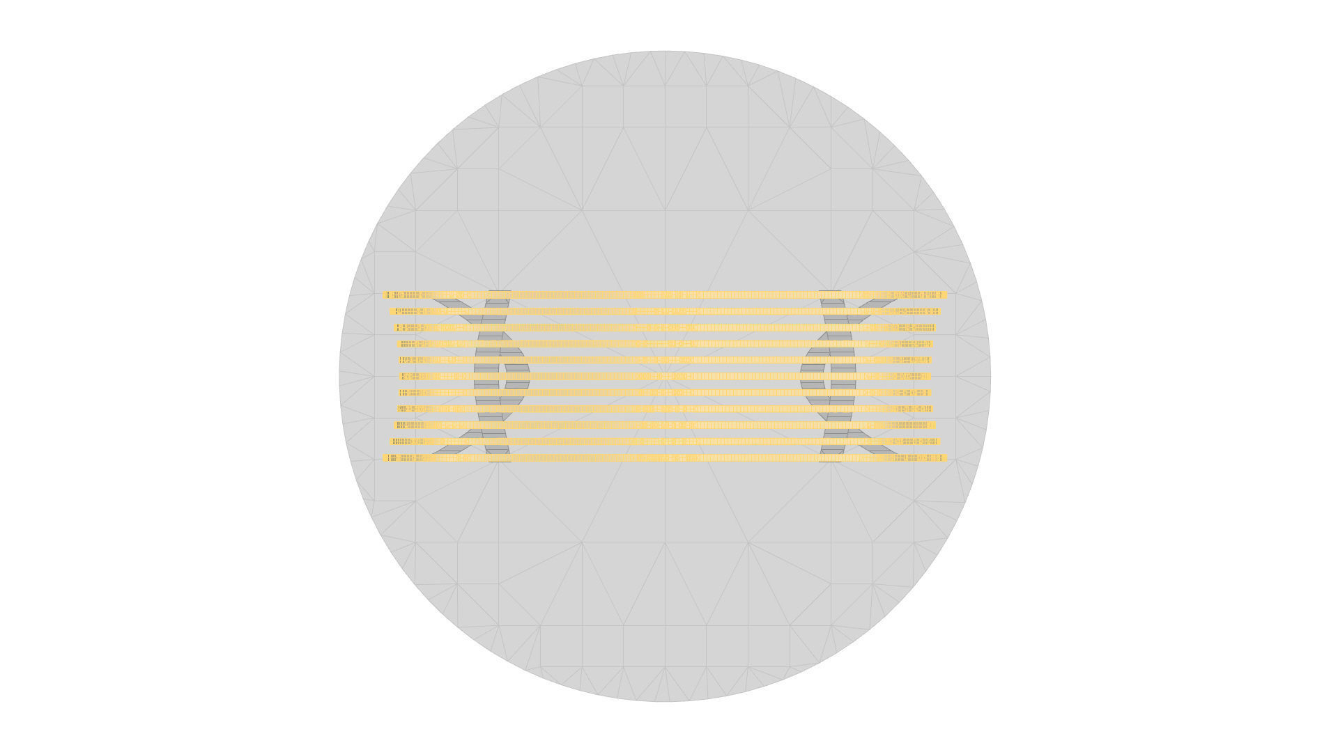 Brackets Outdoor Landscape Bench 3D model_44
