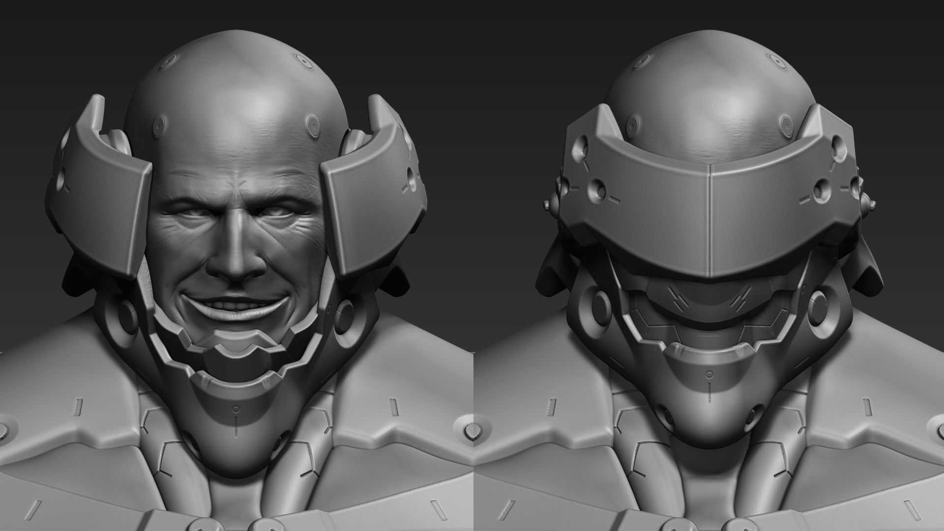 Metal Gear Rising Revengeance Sundowner 3D print model_11