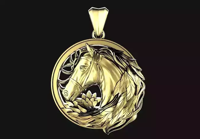 Horse pendant