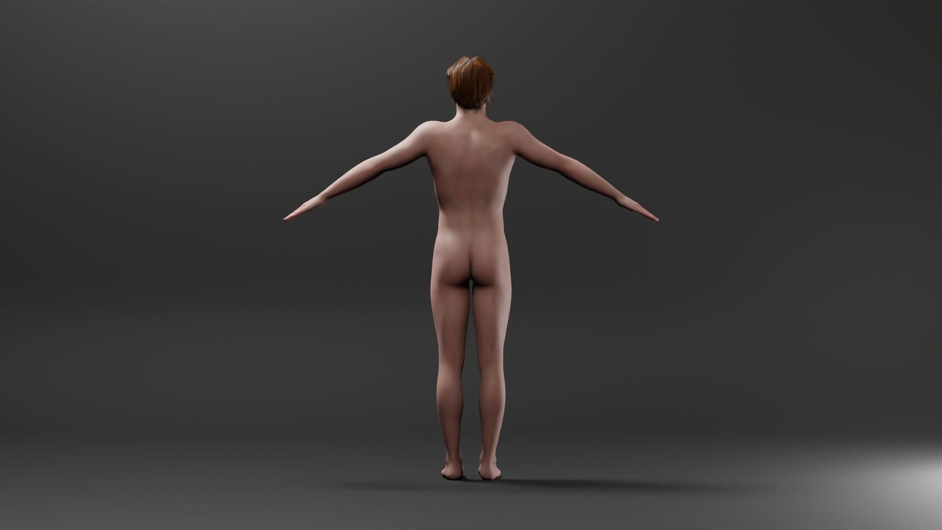 Realistic Male Character - Yan-Ming 3D model_3