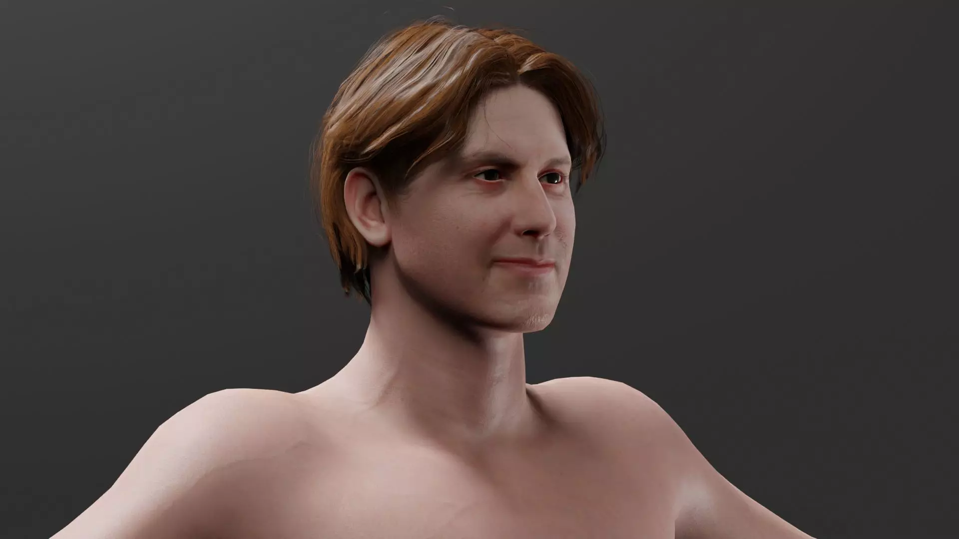 Realistic Male Character - Yan-Ming 3D model_0