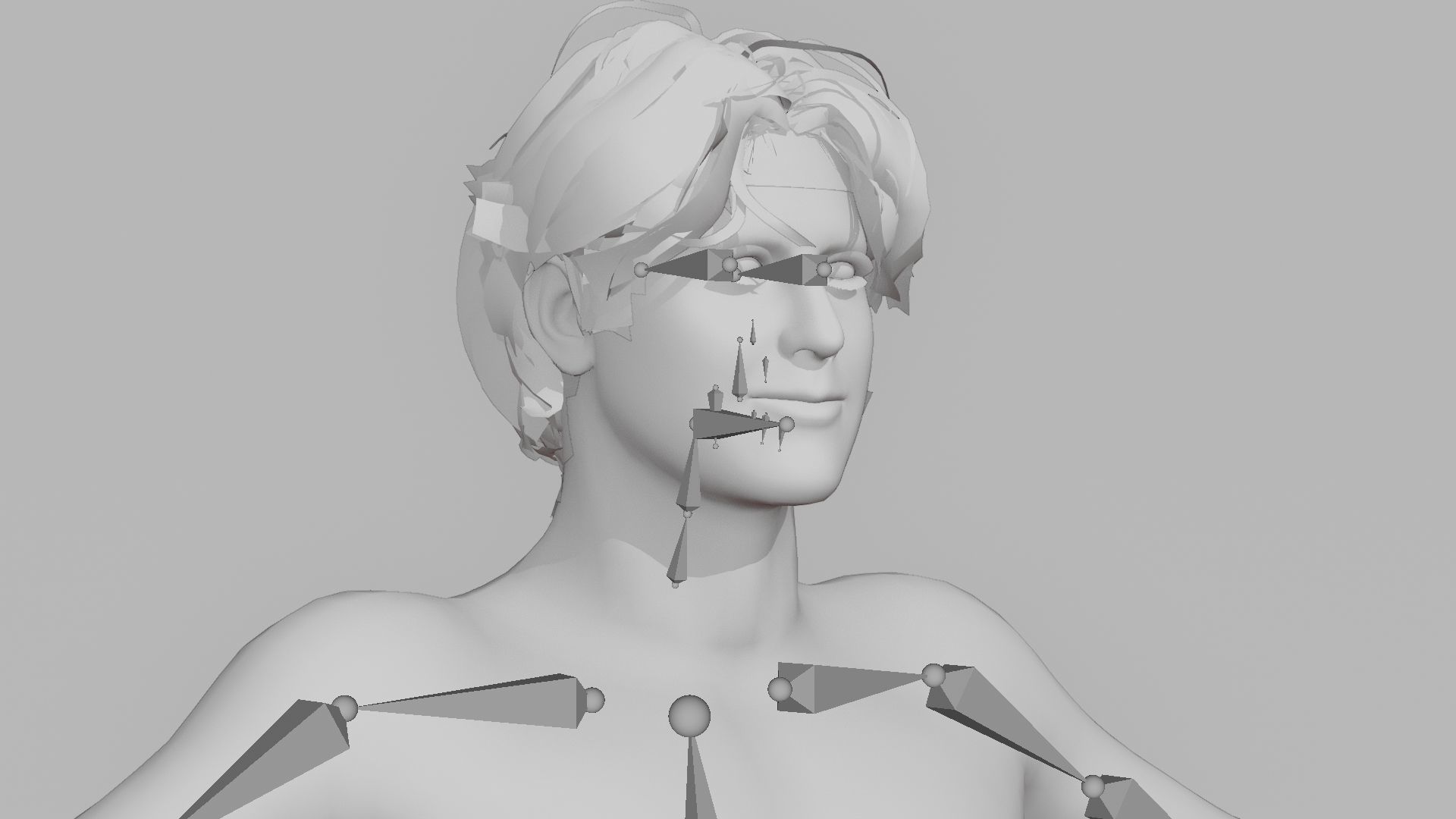 Realistic Male Character - Yan-Ming 3D model_10