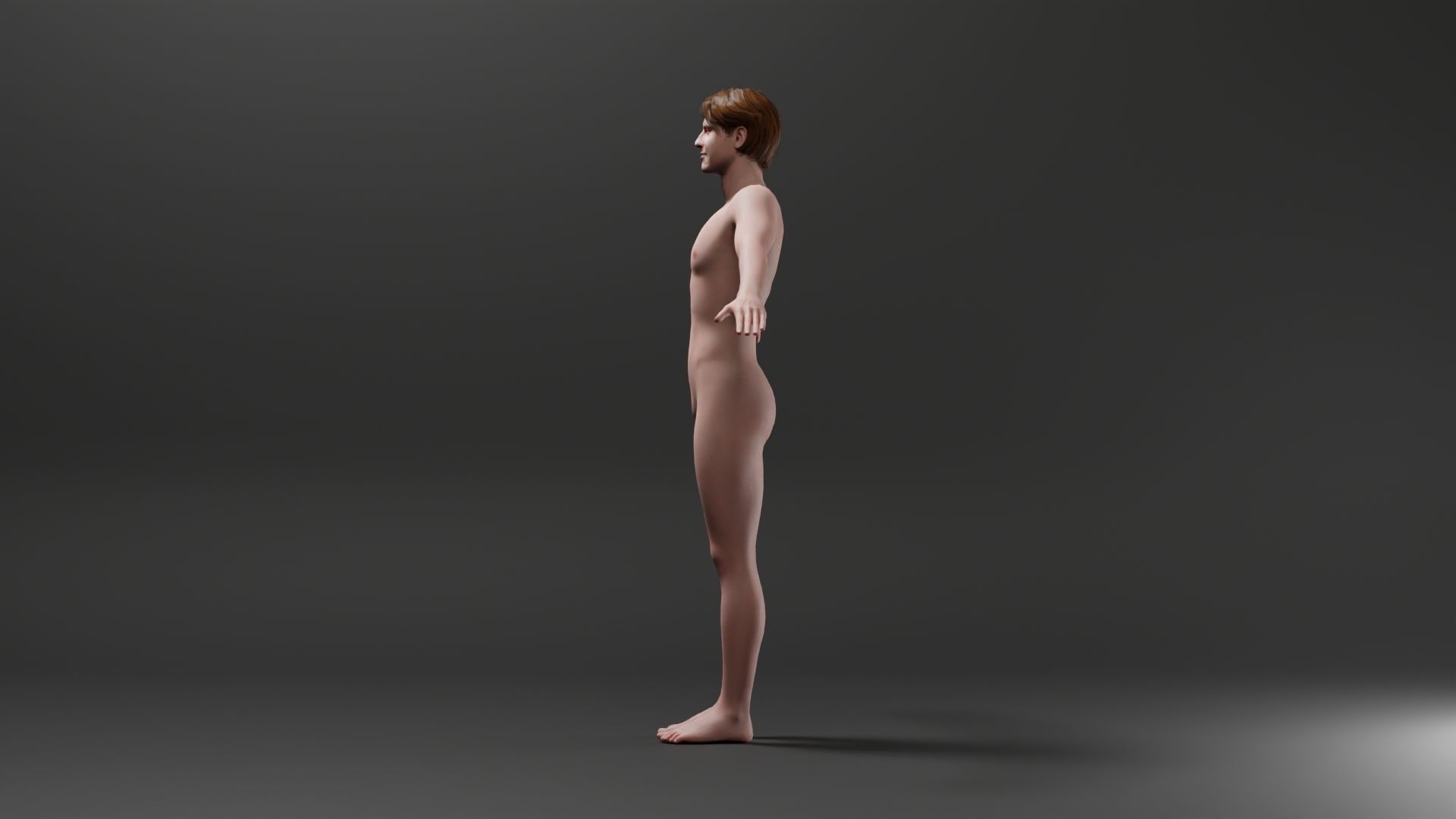 Realistic Male Character - Yan-Ming 3D model_4