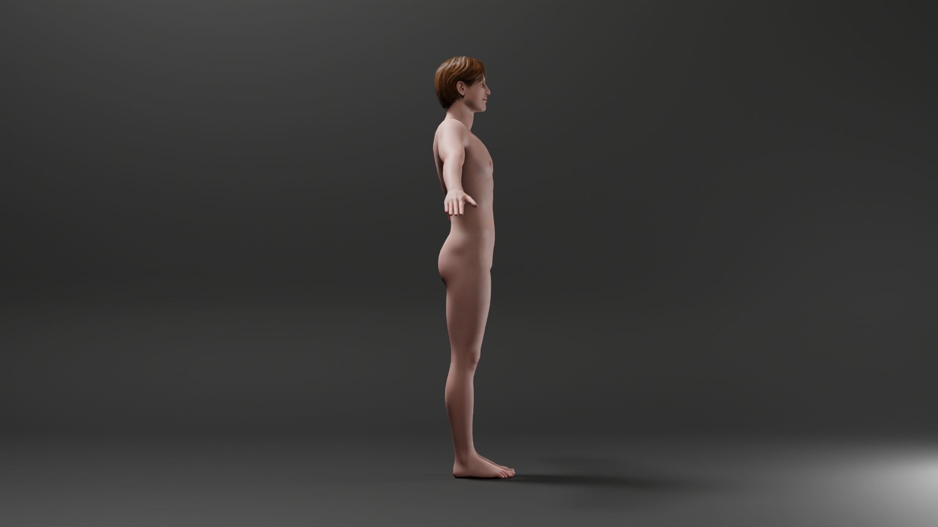 Realistic Male Character - Yan-Ming 3D model_2