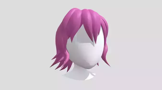 Female Anime Hair Short