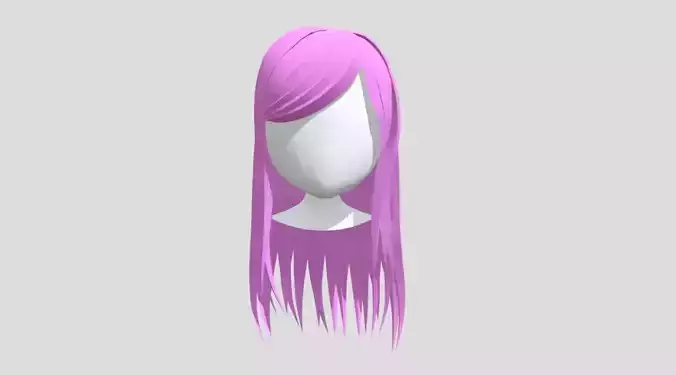 Female Anime Hair Long