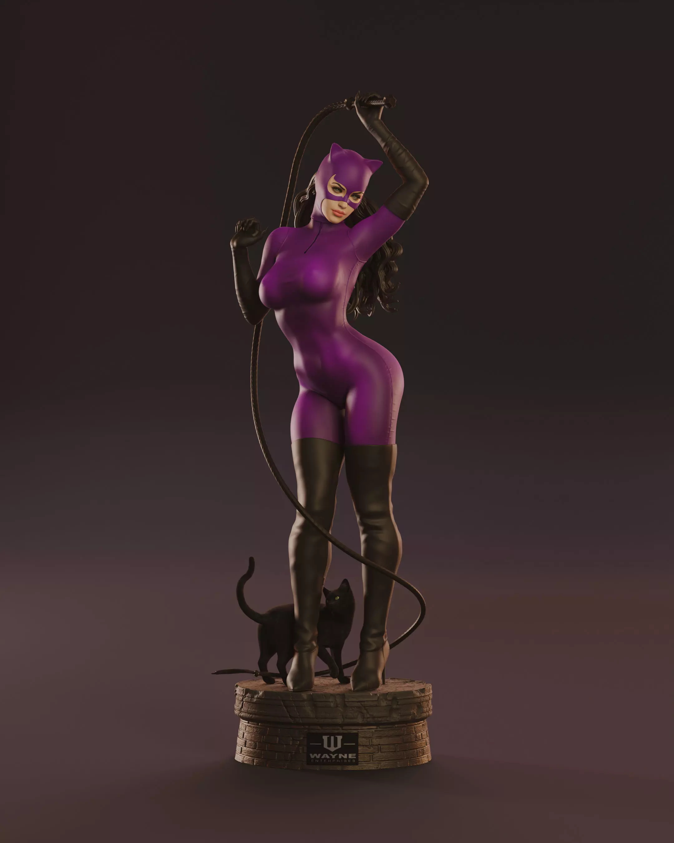 Catwoman 3D print model_0