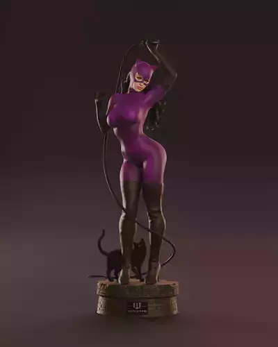 Catwoman 3D print model