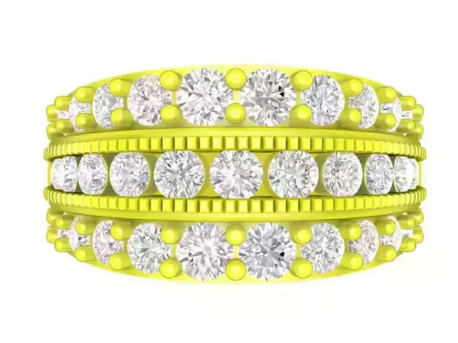 7055 fashion diamond women ring