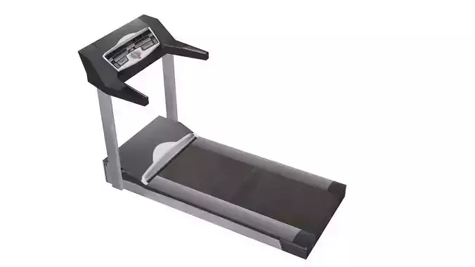 Treadmill Low Poly tread machine