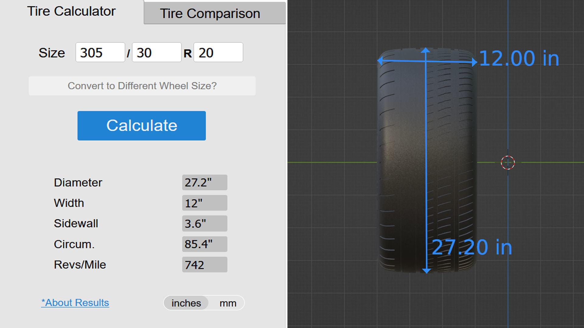 3d Wheel Model of Bridgestone Potenza Race Low-poly 3D model_5