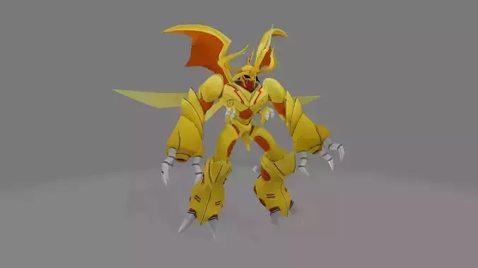 HerculesKabuterimon X 3D print model