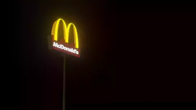 McDonalds Arch 3D Model