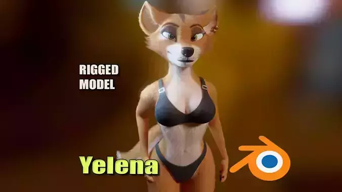 Yelena Anthro Dingo