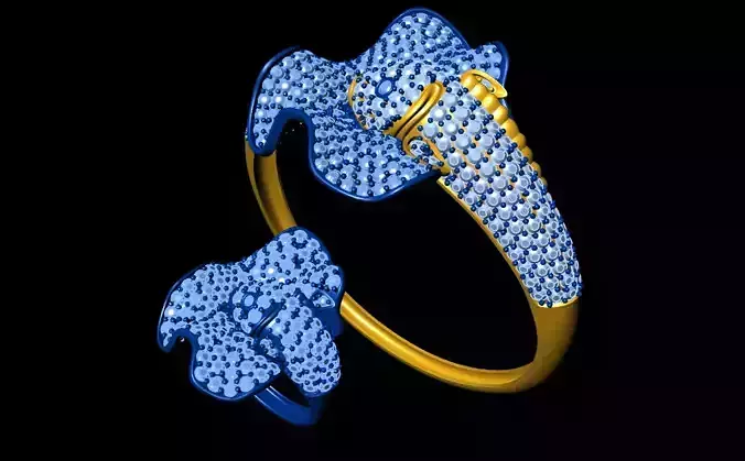 Diamond Jewellery Sets Concept 3D print model