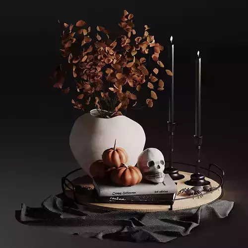 Decorative Set 05-Halloween Decor 02