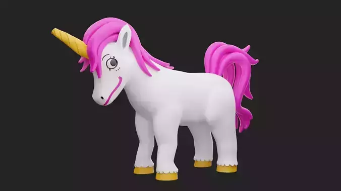 Unicorn 3D Model