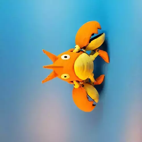 CORPHISH ARTICULATED 3D print model
