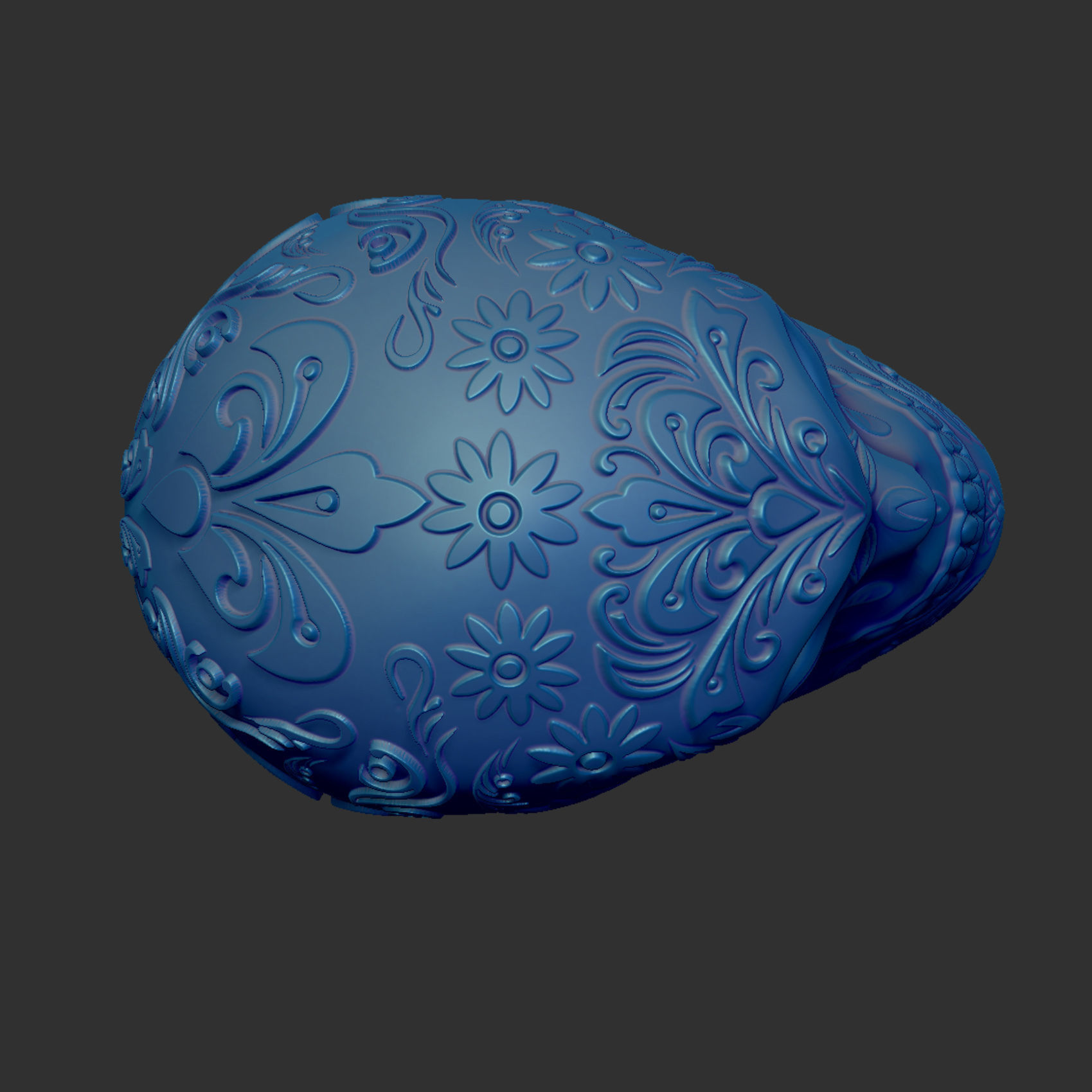 2-Pack-30 Percent Sugar Skull Pack 3D Model Files  3D print model_19