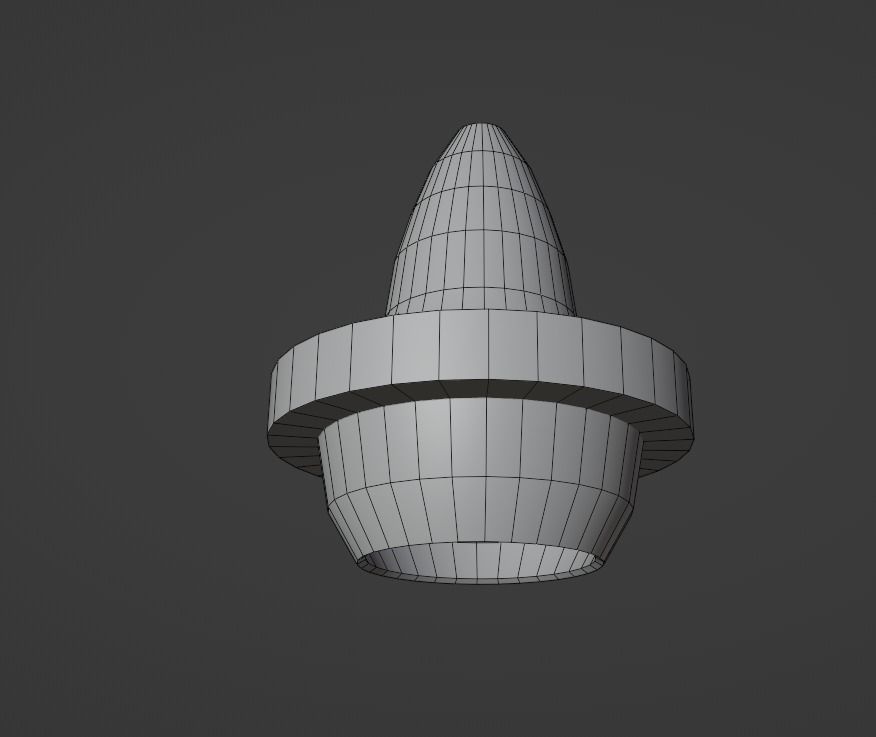 Medical Dropper Bottle Low-poly 3D model_13