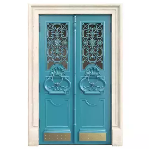 Entrance classic door 101