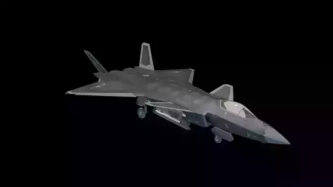 Stealth aircraft J-20