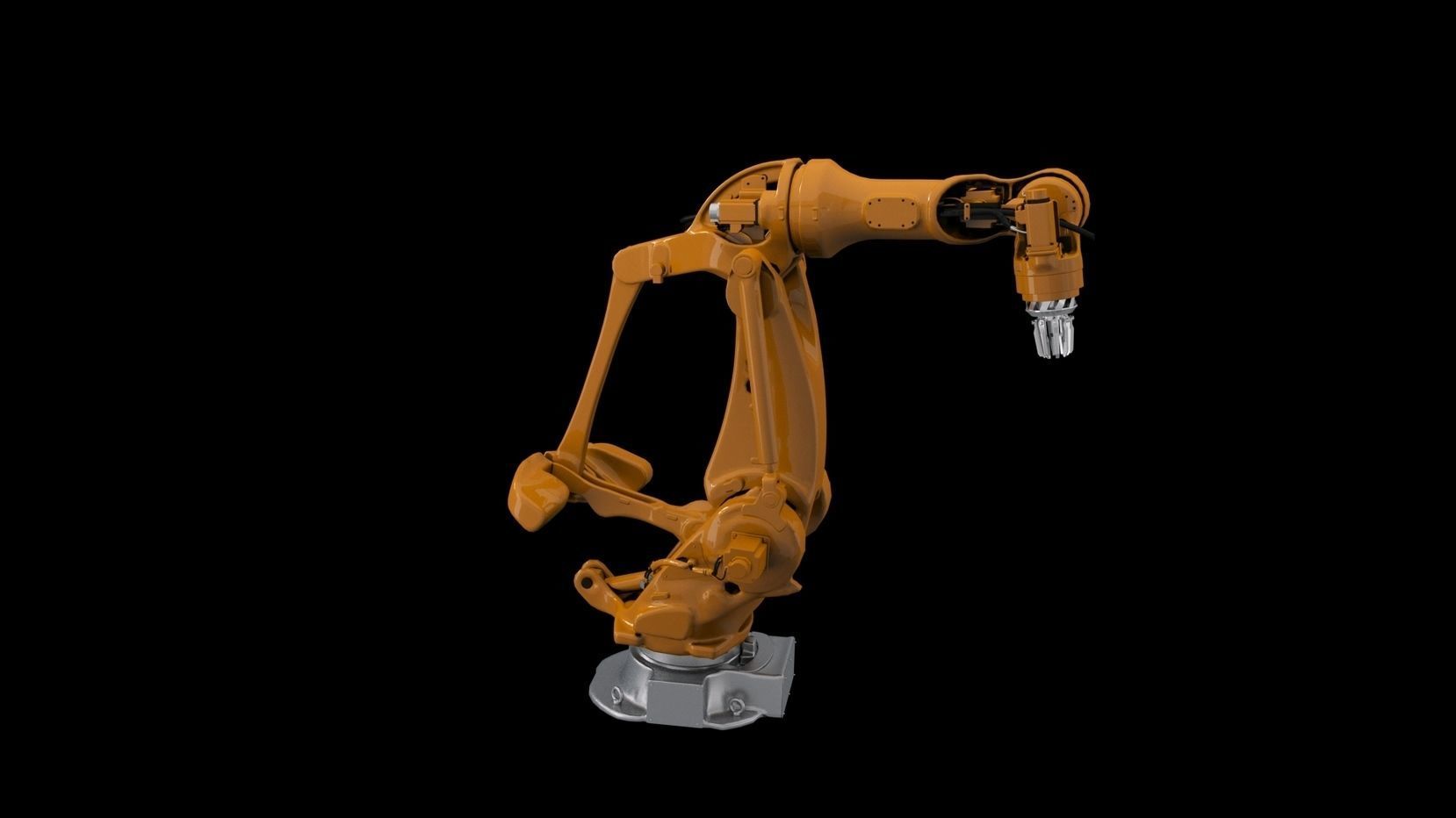 Mechanical arm 3D model_1