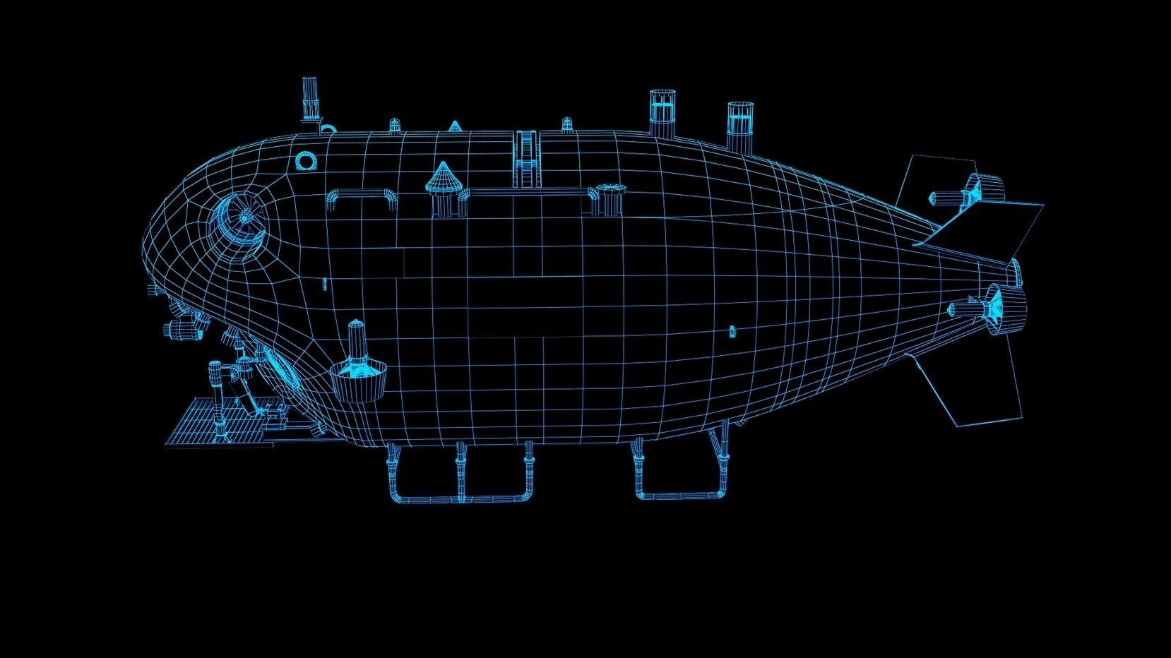 Submarines 3D model_5