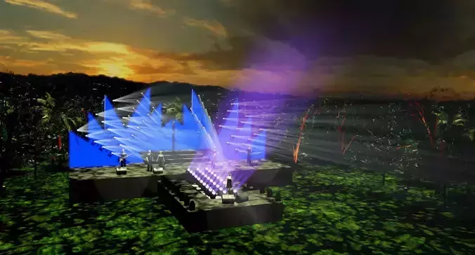 3d stage design 3D print model
