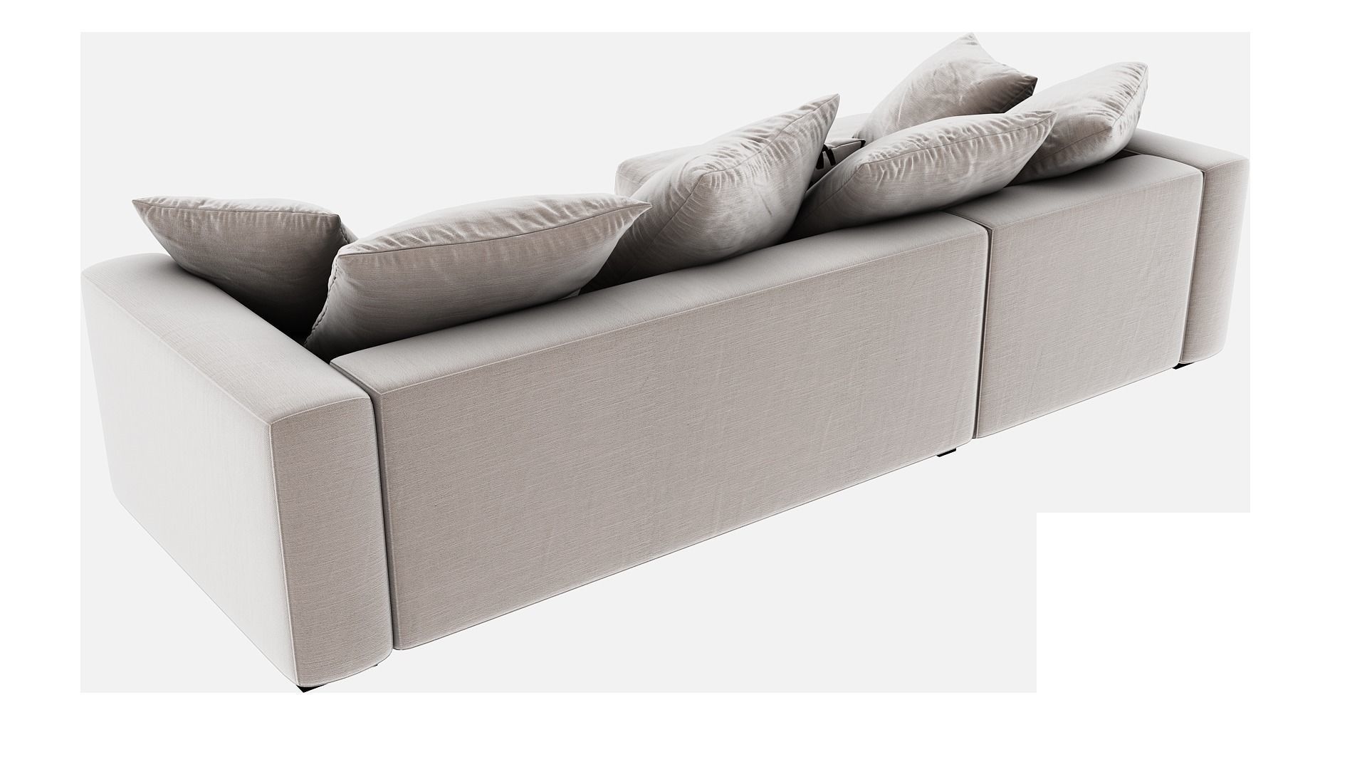 Cloud Modular Sofa Model 3D model_5