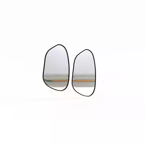 Modern Wall Mirror 3D model