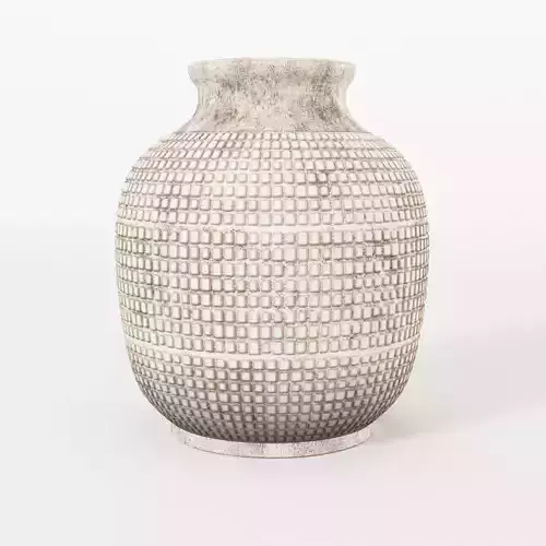 Graceful Ceramic Vase 3D model